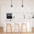Borovno 1 - Light Matte Black Dome Pendant