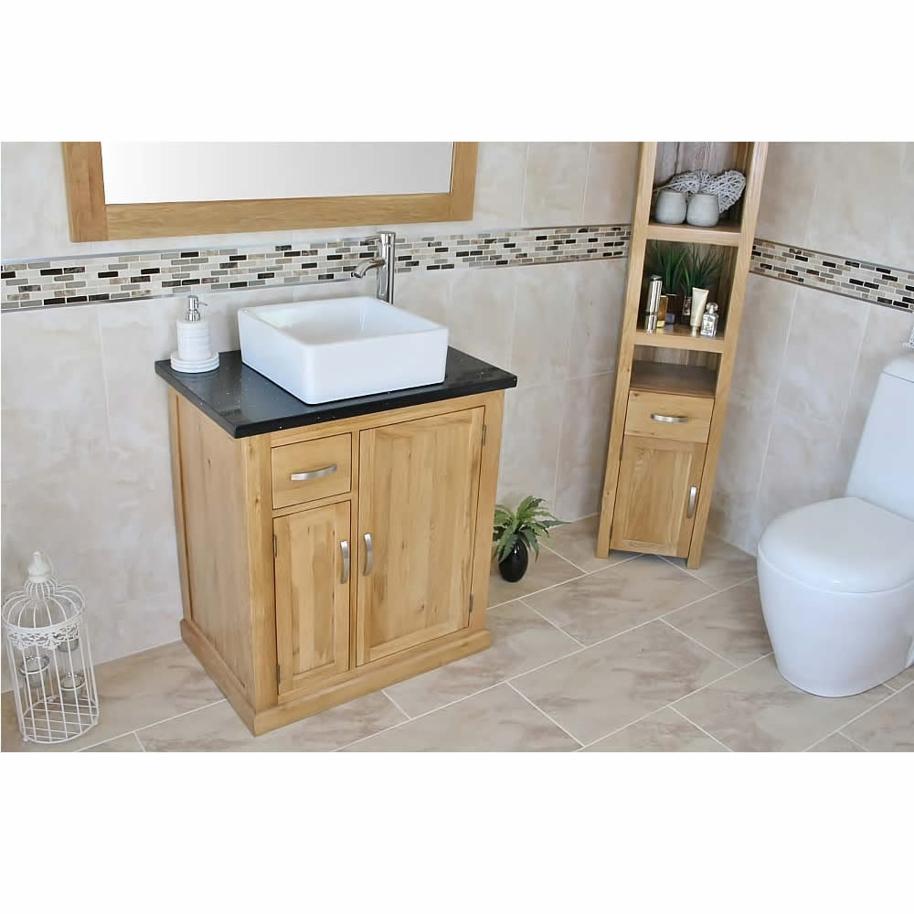 Defreitas 750mm Free-Standing Single Vanity Unit