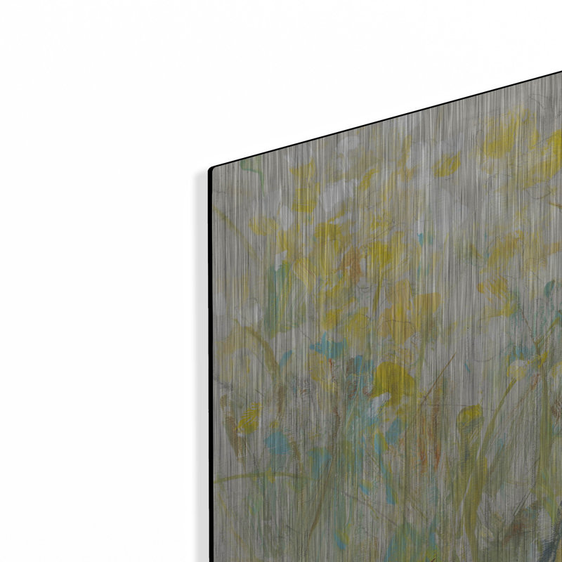 Art mural en métal «Floral Cluster I» par Tim O'Toole, H 24 po x l 36 po
