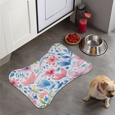 Tapis d'alimentation en os 1 pièce Delicate Bloom