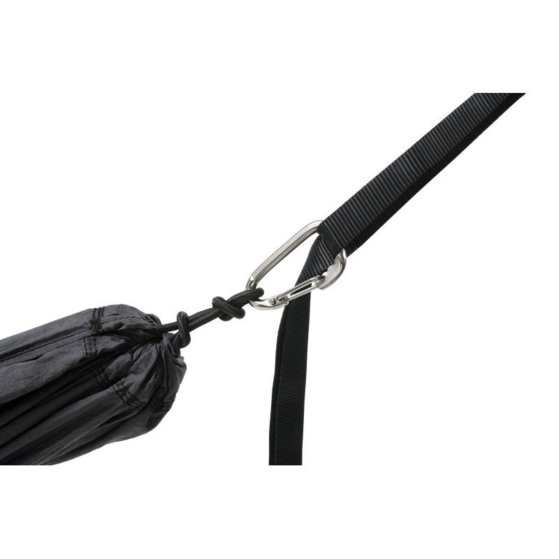 Travelnest Hammock + Straps Combo, Charcoal