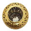 24" Spiral Lattice Temple Jar - Gold-267414860