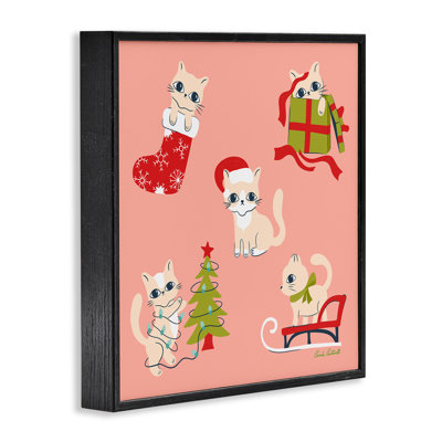 Art giclée de fêtes mignonnes par Carrie Cantwell