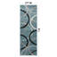 Tapis bleu / gris / noir à motif abstrait Tolchester-97673306