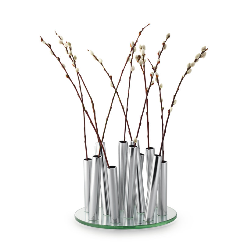 Ebright Metal Table Vase