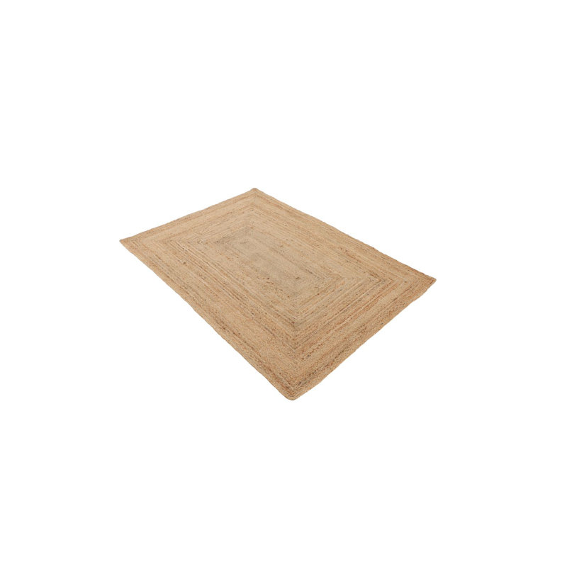 Nele Jute Rug, Beige, Rectangle 100 x 150 cm