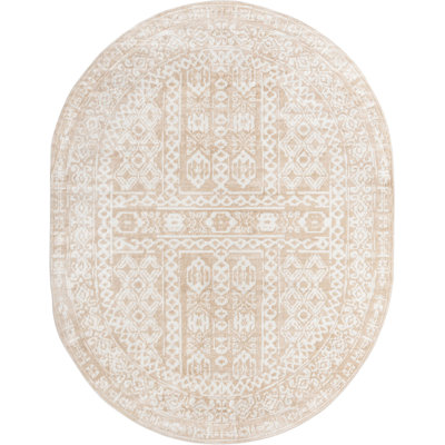 Tapis beige contemporain Micsunel