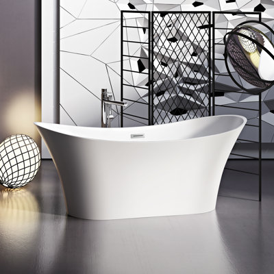 Baignoire de trempage autoportante 31 po. X 69 po. Noreen