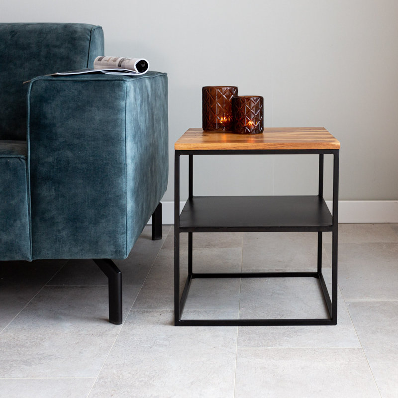 Gayle Sled Coffee Table, 45" H x 40" L x 40" W