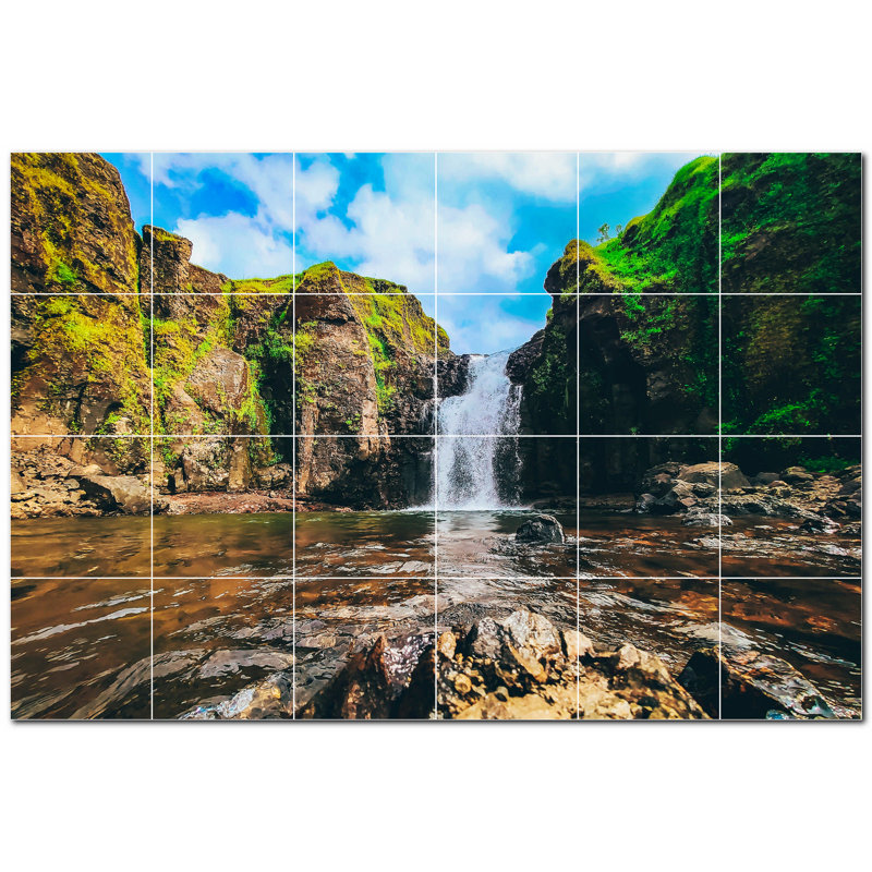 Chutes d'eau photo 8 x 8