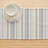 Rectangular Striped Cotton Table Runner
