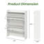 16 Pair Shoe Storage Cabinet-315747300