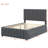 3 Drawers Upholstered Bed With Trundle-1031683955-1031683952