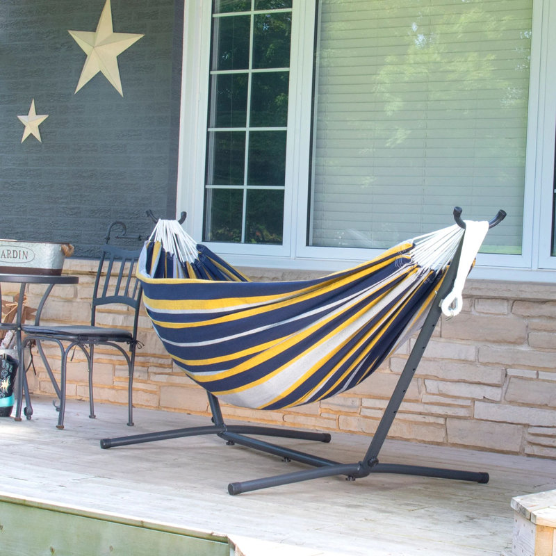 Emmaline Double Hammock with Stand, Serenity