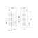 Tec Crosshead Triple Concealed Diverter Shower Valve