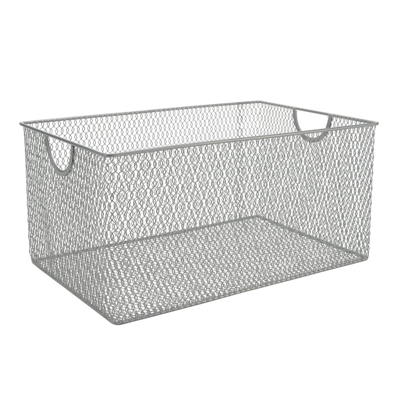Boîte en métal, H 5,8 po x l 12 po x P 7,75 po