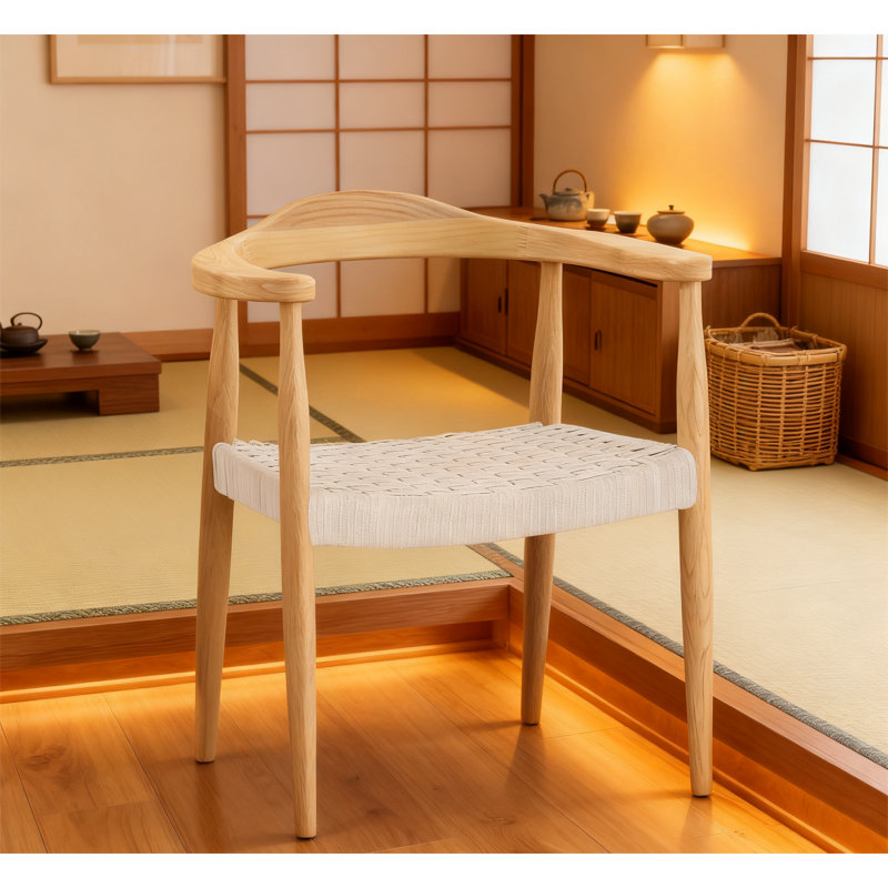 Chaise de salle à manger avec accoudoirs