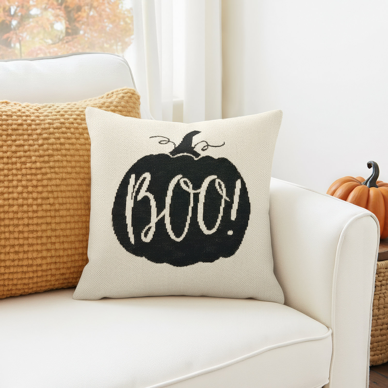 Cotton Throw Pillow