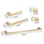 Ensemble de quincaillerie de salle de bain 5 pièces-115844534