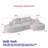 Modern Curved Chenille Upholstered Sectional Sofa Set, Modular L-Shaped Living Room Furniture With 3 Pillows, Free Combination For Comfort And Style-1124641000-1124641007