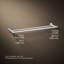 Purist® Double 24" Wall Mounted Towel Bar-1322236307
