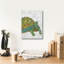  «Turtle Friends 1» par Chariklia Zarris, art mural sur toile, 12 po x 16 po-2020267286