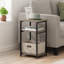 Table d'appoint en hauteur avec tablettes-337101298-379047470-380974249