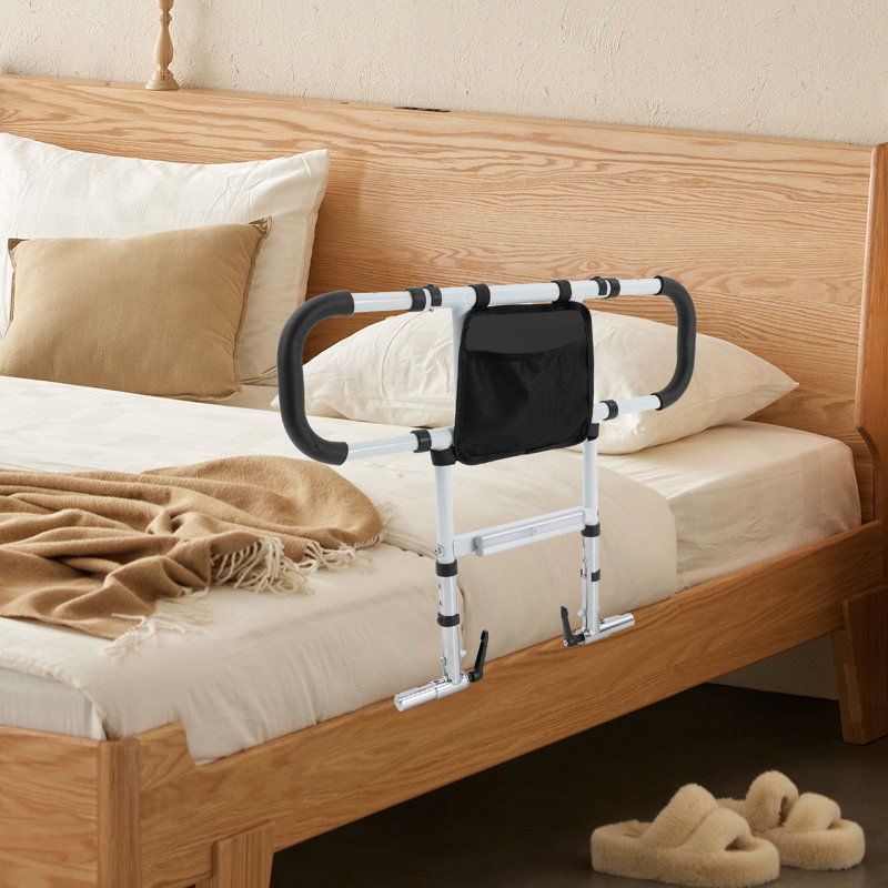 20.86'' W Foldable Bedside Grab Bar Bed Assist Rail