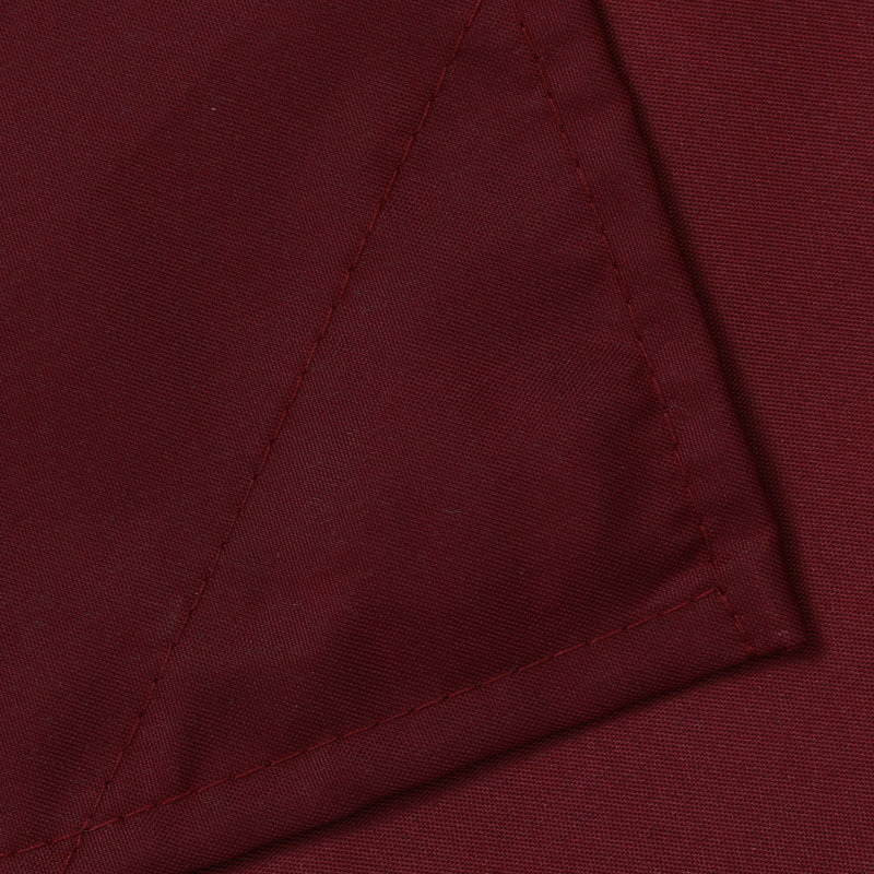 Rideau de douche en tissu hydrofuge, Vin rouge, H 72 po x l 72 po