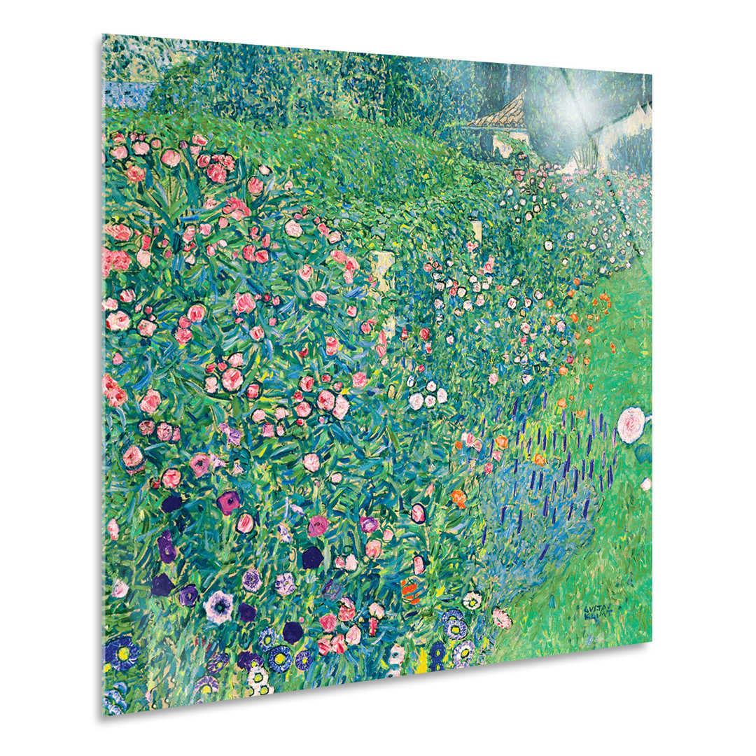 Poster Italian Garden von Gustav Klimt