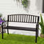 Banc d'extérieur en métal Laurina-762091294