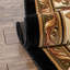 Tapis oriental noir / beige tissé à la machine Colindale-20238827