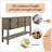 Retro 48.3" Sideboard,Entryway Table,Console Table,Sideboards Buffet Table with Bottom Shelf-1006636417