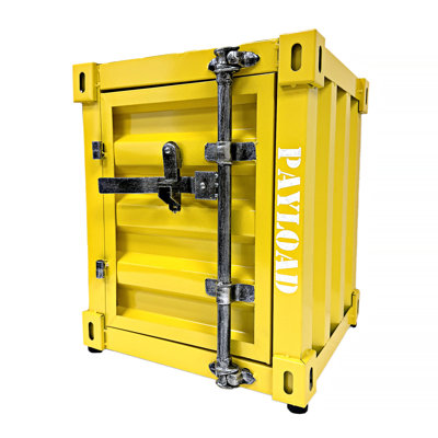 Industrial Container End Table