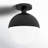 Glass Semi Flush Mount-1471590785