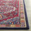Tapis oriental rouge vif Llelend-1013885196