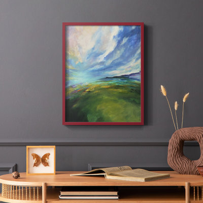 Earth's Magic II, reproduction encadrée - bois massif