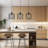 Biyanka 3 - Light Stainless Steel Kitchen Island Pendant