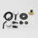 Single-Handle 4-Spray Dual Shower Faucet Set Trim Kit 1.8 GPM With Valve And Filtered Handheld Shower Head In Polished