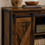 Armoire industrielle, armoire buffet, armoire brun rustique