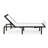 Twin Xl Metal Bed, Head Movement Managed With Wired Remote, Grey, Alleviate Joint Positioning Via Discomfort