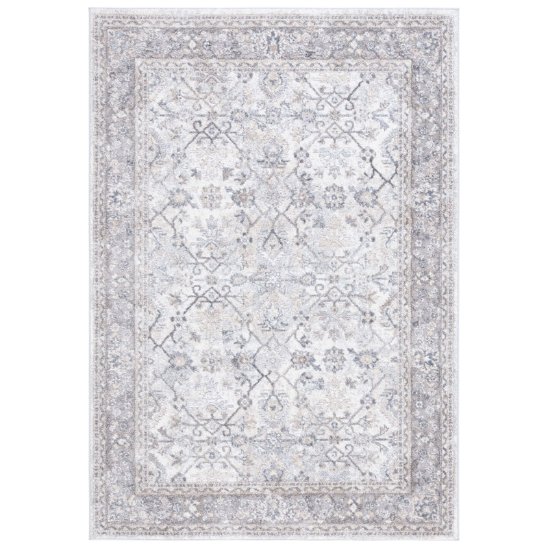 Tapis oriental de performance Hank, Rond 6 pi 7 po