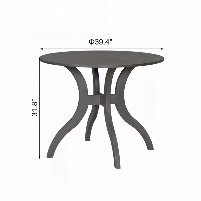 Ensemble de table de salle à manger pour 2 personnes, Gris