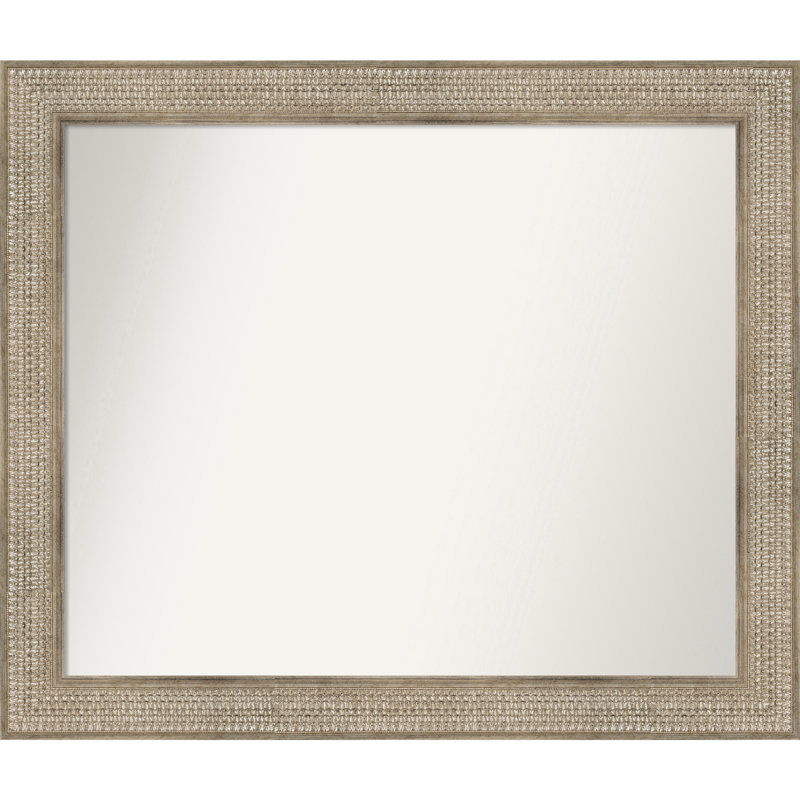 Miroir Jannice, 34 po x 40 po, Rectangle
