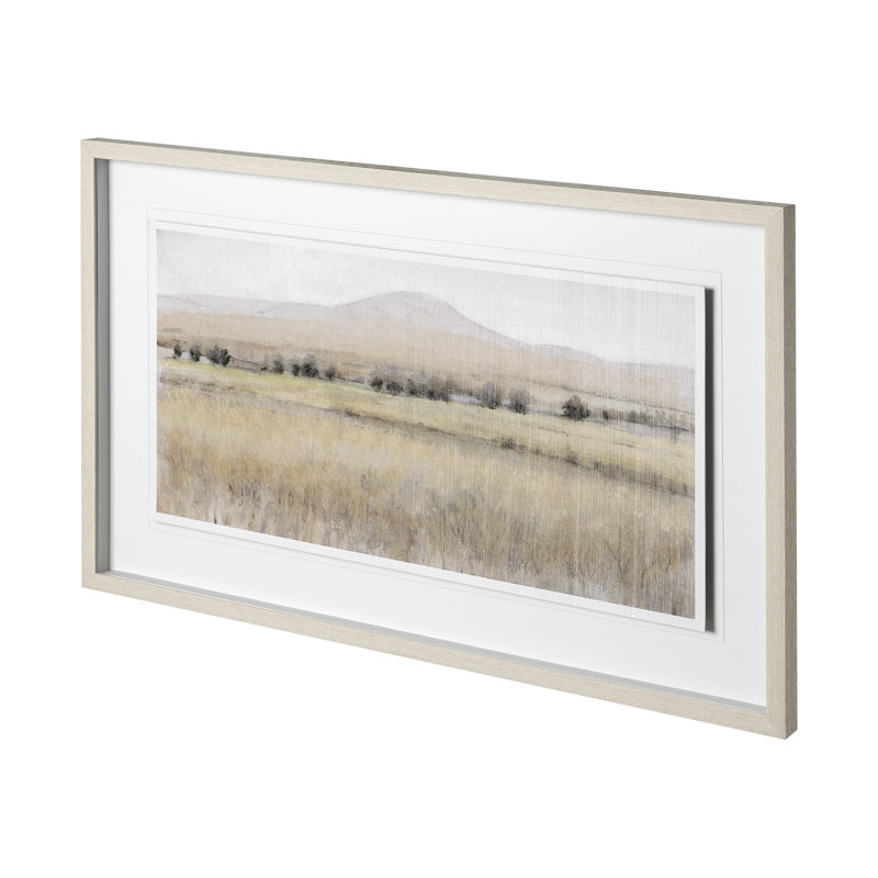 Dry Heat I by Tim OToole a Hand Embelished Textured Framed Art Print Matted under Glass