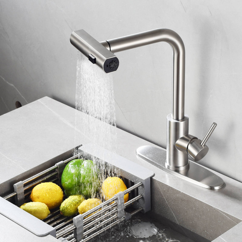 Robinet de cuisine HGN, Nickel brossé