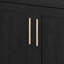 Meuble-lavabo autoportant simple de 24 po avec lavabo en céramique Lumina, noir, contreplaqué de bois franc, portes à fermeture en douceur et rangement réglable intérieur-2129112191-2129112186