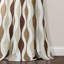 Paire de rideaux obscurcissant Lush Decor Mid Century Geo (ensemble de 2)