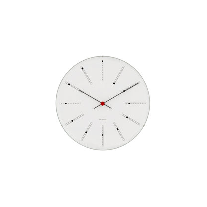 Bankers Metal Skeleton Wall Clock
