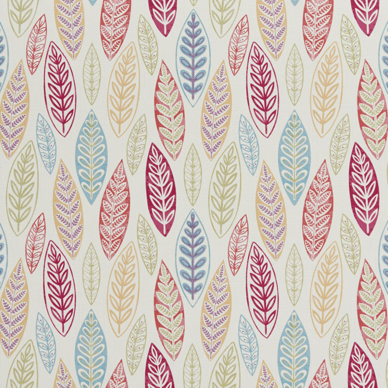 Tissu à imprimé floral, Rose / beige